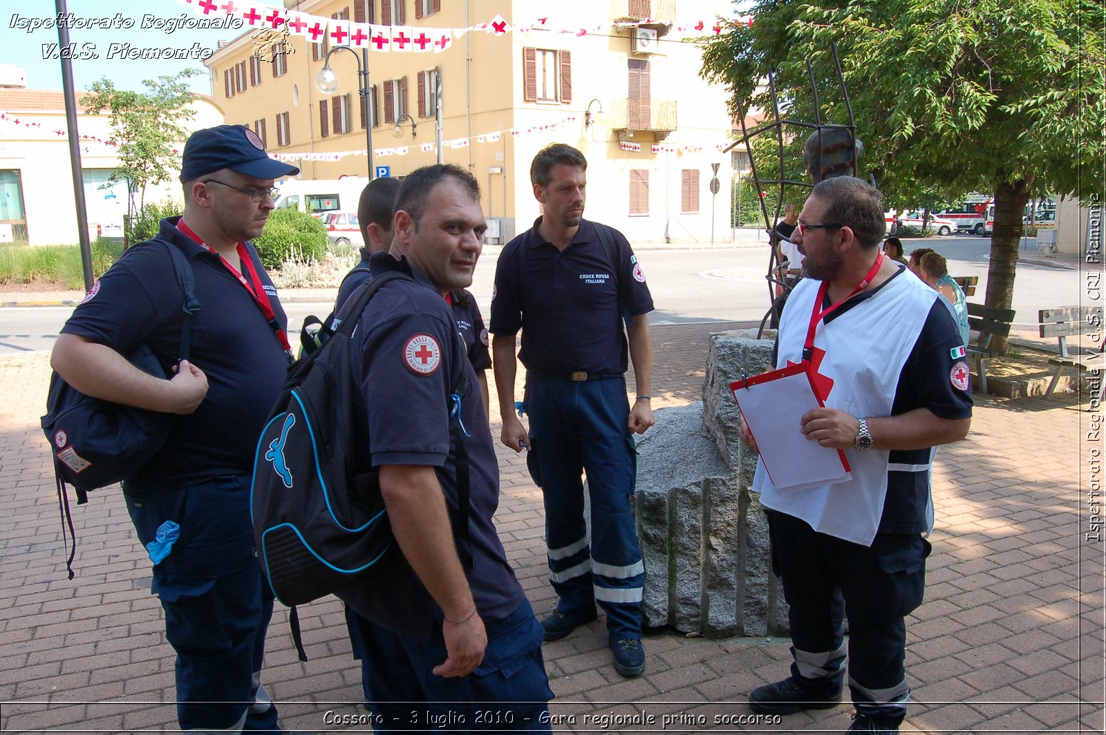 Cossato - 3 luglio 2010 - Gara regionale primo soccorso -  Croce Rossa Italiana - Ispettorato Regionale Volontari del Soccorso Piemonte