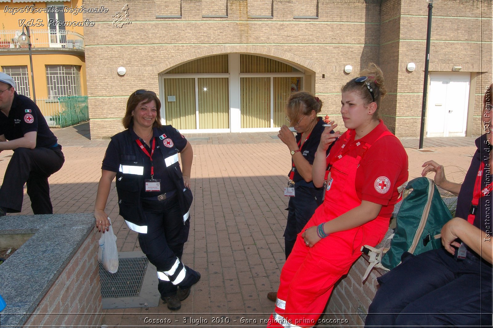 Cossato - 3 luglio 2010 - Gara regionale primo soccorso -  Croce Rossa Italiana - Ispettorato Regionale Volontari del Soccorso Piemonte