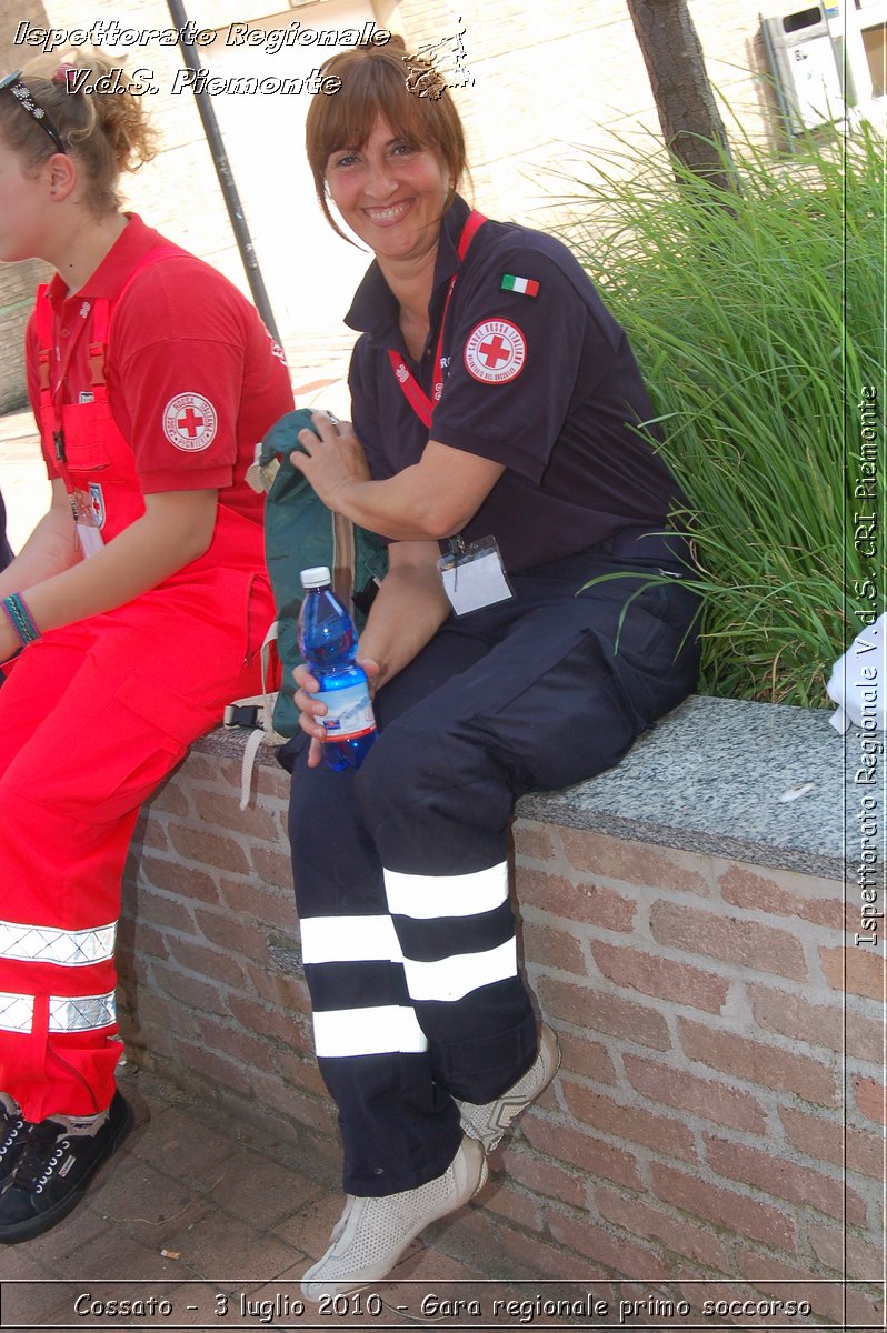 Cossato - 3 luglio 2010 - Gara regionale primo soccorso -  Croce Rossa Italiana - Ispettorato Regionale Volontari del Soccorso Piemonte