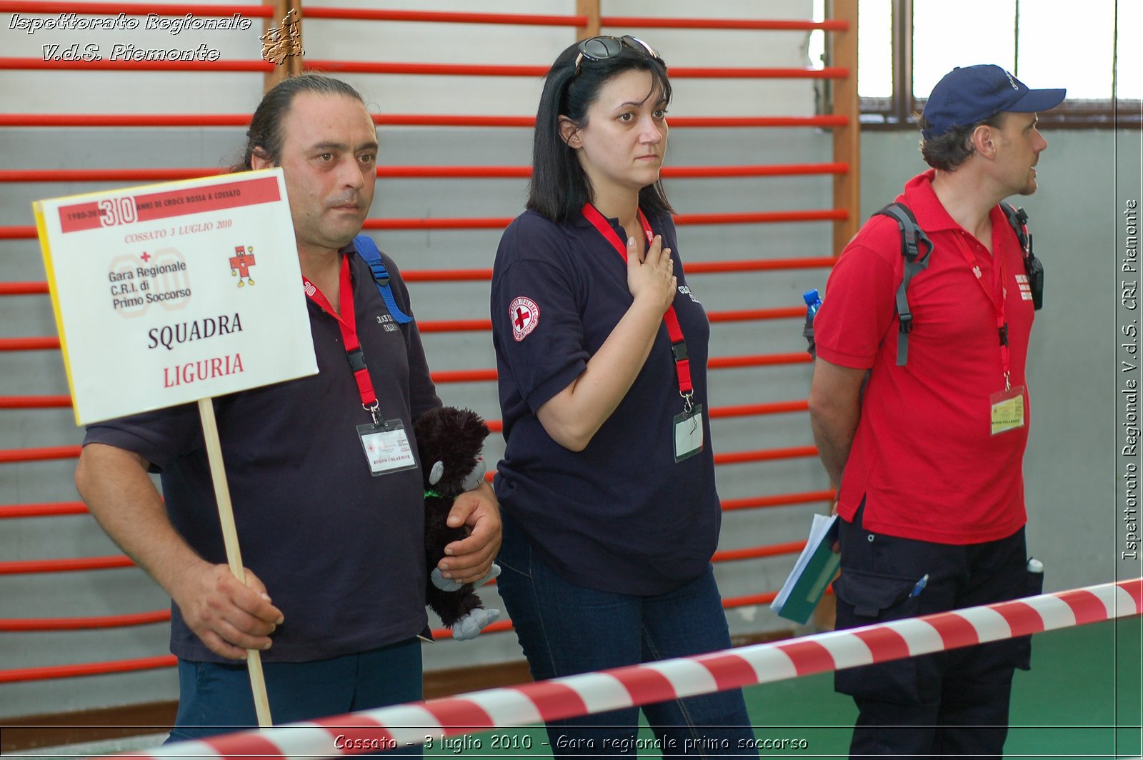 Cossato - 3 luglio 2010 - Gara regionale primo soccorso -  Croce Rossa Italiana - Ispettorato Regionale Volontari del Soccorso Piemonte