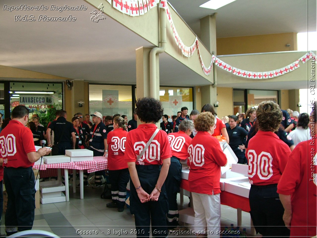 Cossato - 3 luglio 2010 - Gara regionale primo soccorso -  Croce Rossa Italiana - Ispettorato Regionale Volontari del Soccorso Piemonte