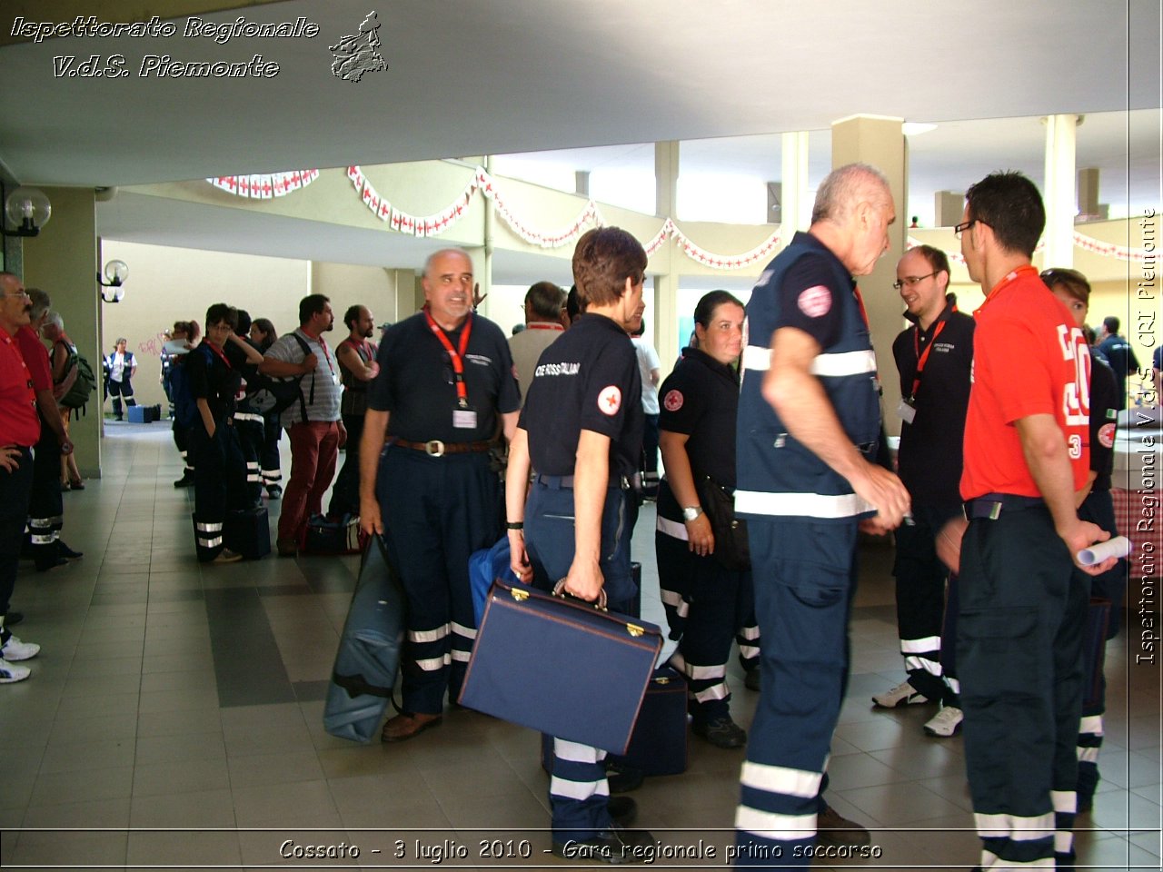 Cossato - 3 luglio 2010 - Gara regionale primo soccorso -  Croce Rossa Italiana - Ispettorato Regionale Volontari del Soccorso Piemonte