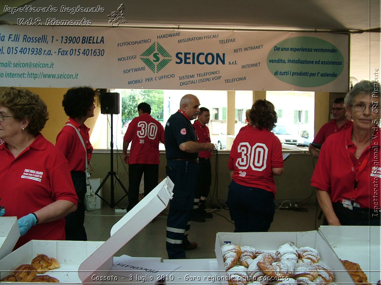 Cossato - 3 luglio 2010 - Gara regionale primo soccorso -  Croce Rossa Italiana - Ispettorato Regionale Volontari del Soccorso Piemonte