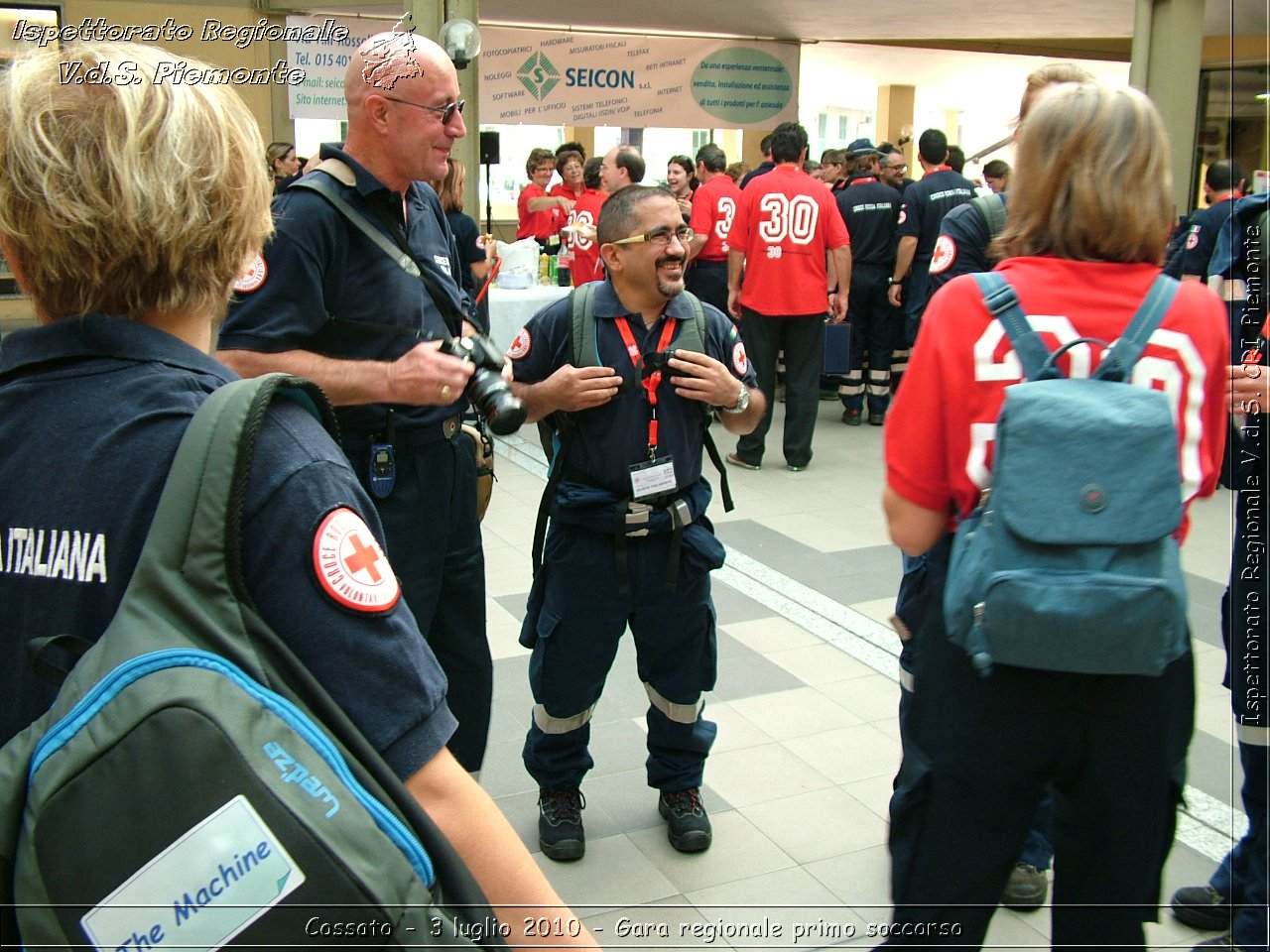 Cossato - 3 luglio 2010 - Gara regionale primo soccorso -  Croce Rossa Italiana - Ispettorato Regionale Volontari del Soccorso Piemonte