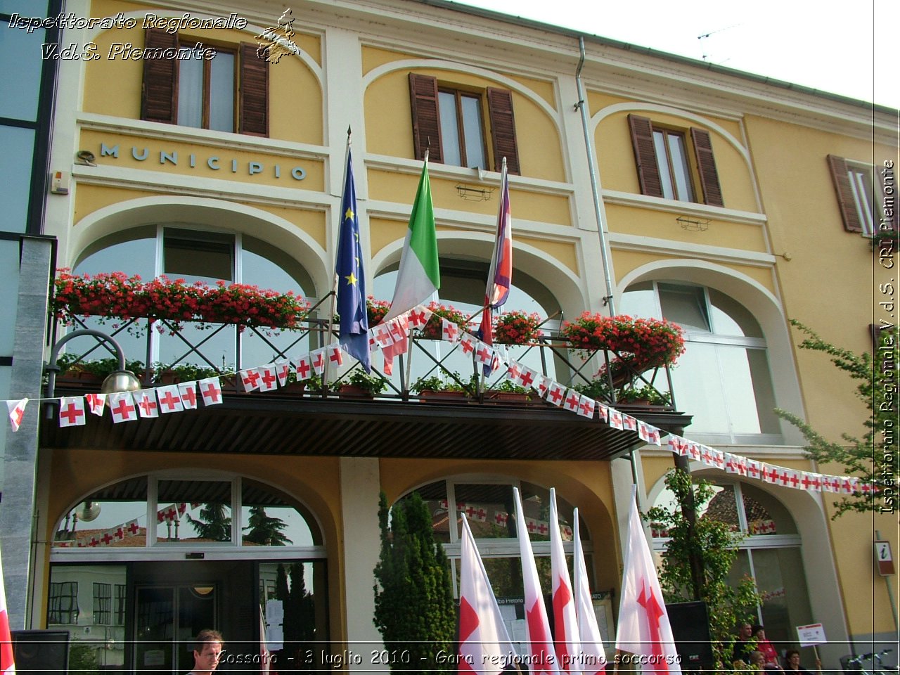 Cossato - 3 luglio 2010 - Gara regionale primo soccorso -  Croce Rossa Italiana - Ispettorato Regionale Volontari del Soccorso Piemonte