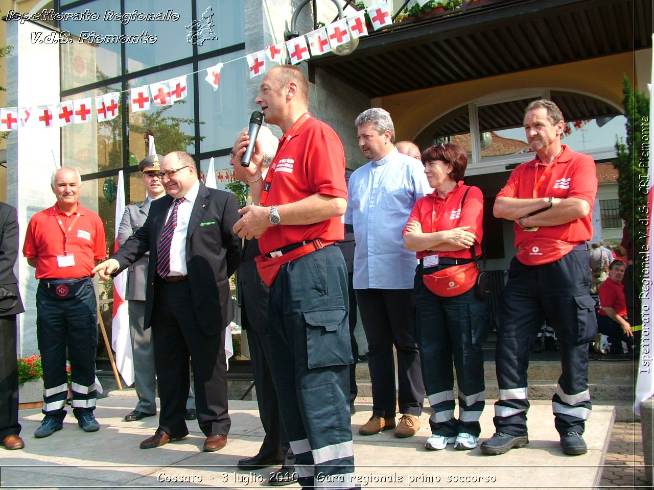 Cossato - 3 luglio 2010 - Gara regionale primo soccorso -  Croce Rossa Italiana - Ispettorato Regionale Volontari del Soccorso Piemonte