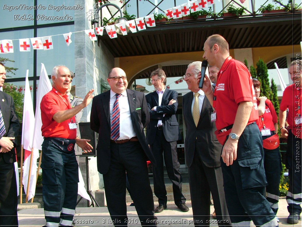 Cossato - 3 luglio 2010 - Gara regionale primo soccorso -  Croce Rossa Italiana - Ispettorato Regionale Volontari del Soccorso Piemonte