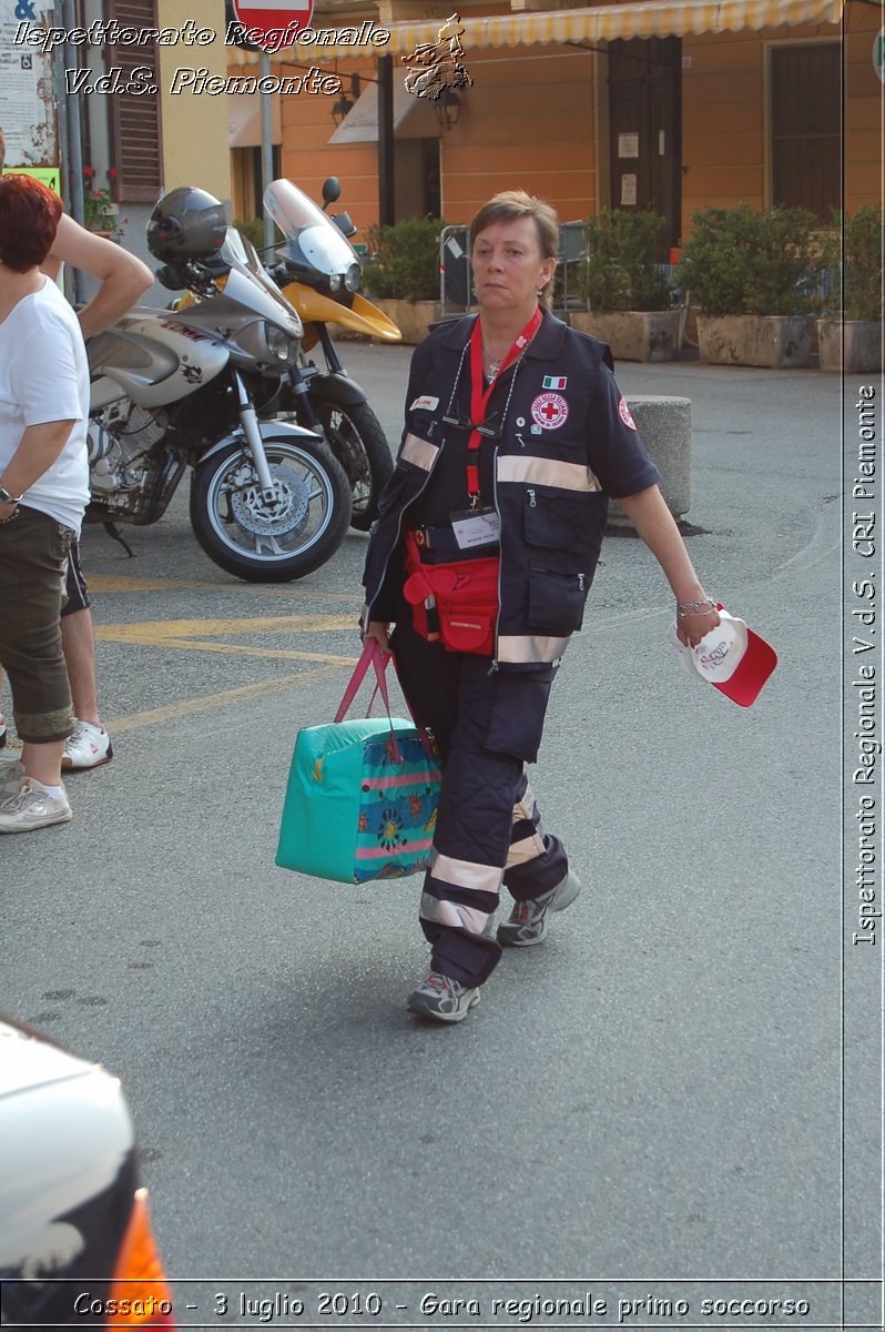 Cossato - 3 luglio 2010 - Gara regionale primo soccorso -  Croce Rossa Italiana - Ispettorato Regionale Volontari del Soccorso Piemonte