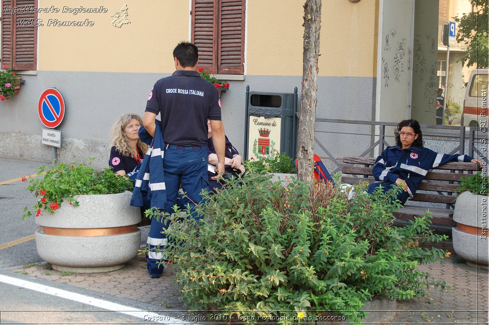 Cossato - 3 luglio 2010 - Gara regionale primo soccorso -  Croce Rossa Italiana - Ispettorato Regionale Volontari del Soccorso Piemonte