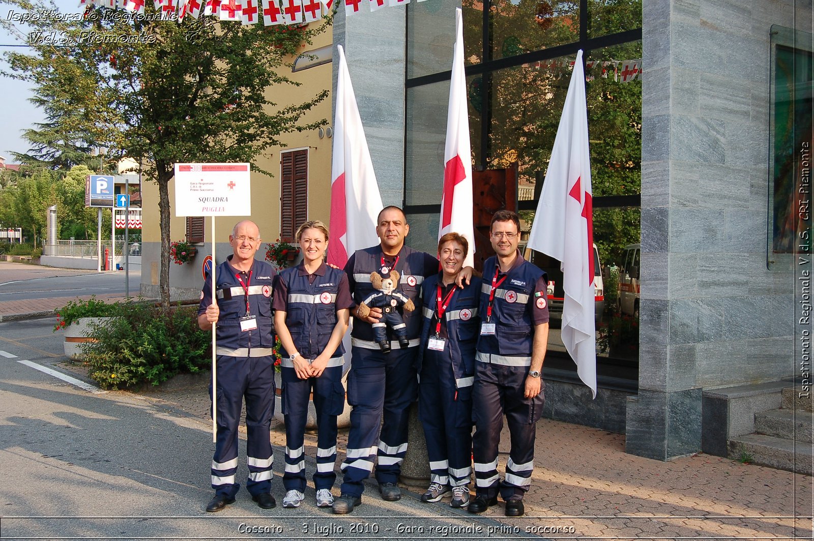 Cossato - 3 luglio 2010 - Gara regionale primo soccorso -  Croce Rossa Italiana - Ispettorato Regionale Volontari del Soccorso Piemonte