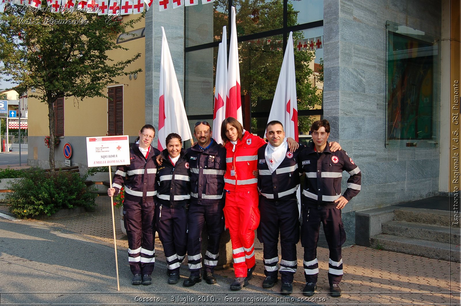 Cossato - 3 luglio 2010 - Gara regionale primo soccorso -  Croce Rossa Italiana - Ispettorato Regionale Volontari del Soccorso Piemonte