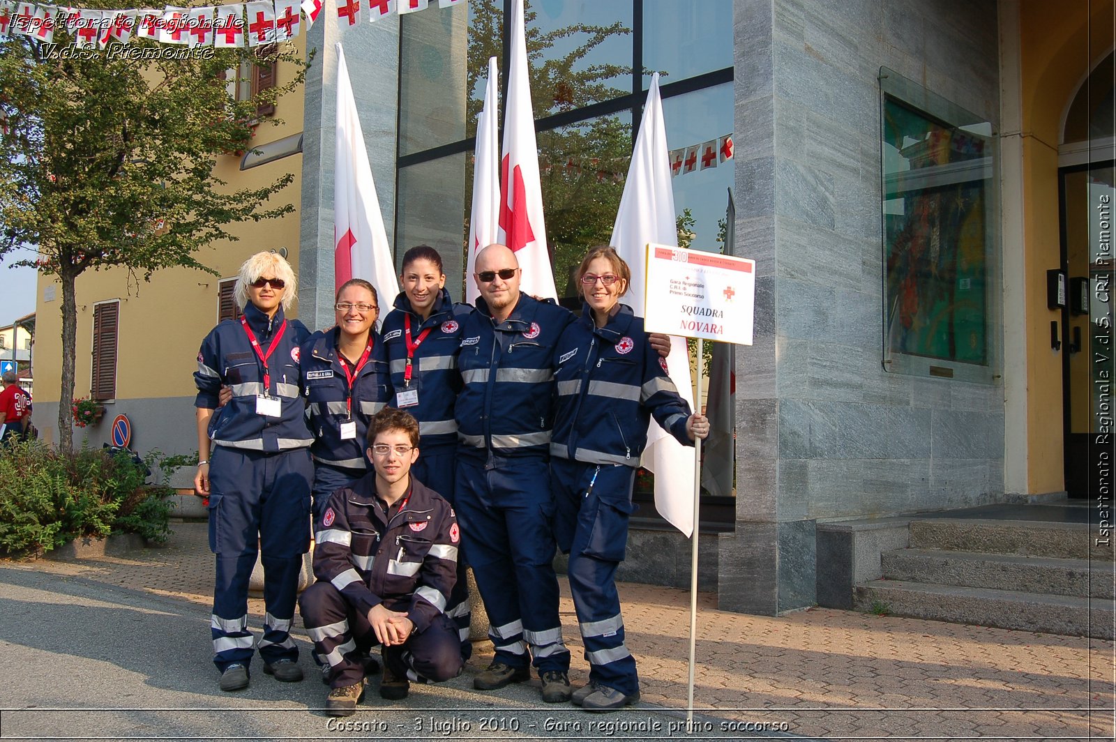 Cossato - 3 luglio 2010 - Gara regionale primo soccorso -  Croce Rossa Italiana - Ispettorato Regionale Volontari del Soccorso Piemonte