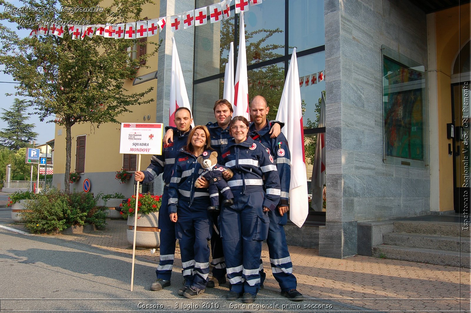 Cossato - 3 luglio 2010 - Gara regionale primo soccorso -  Croce Rossa Italiana - Ispettorato Regionale Volontari del Soccorso Piemonte