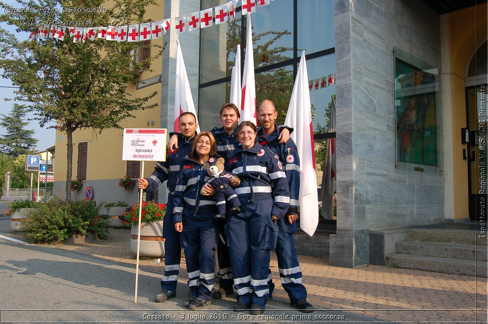 Cossato - 3 luglio 2010 - Gara regionale primo soccorso -  Croce Rossa Italiana - Ispettorato Regionale Volontari del Soccorso Piemonte