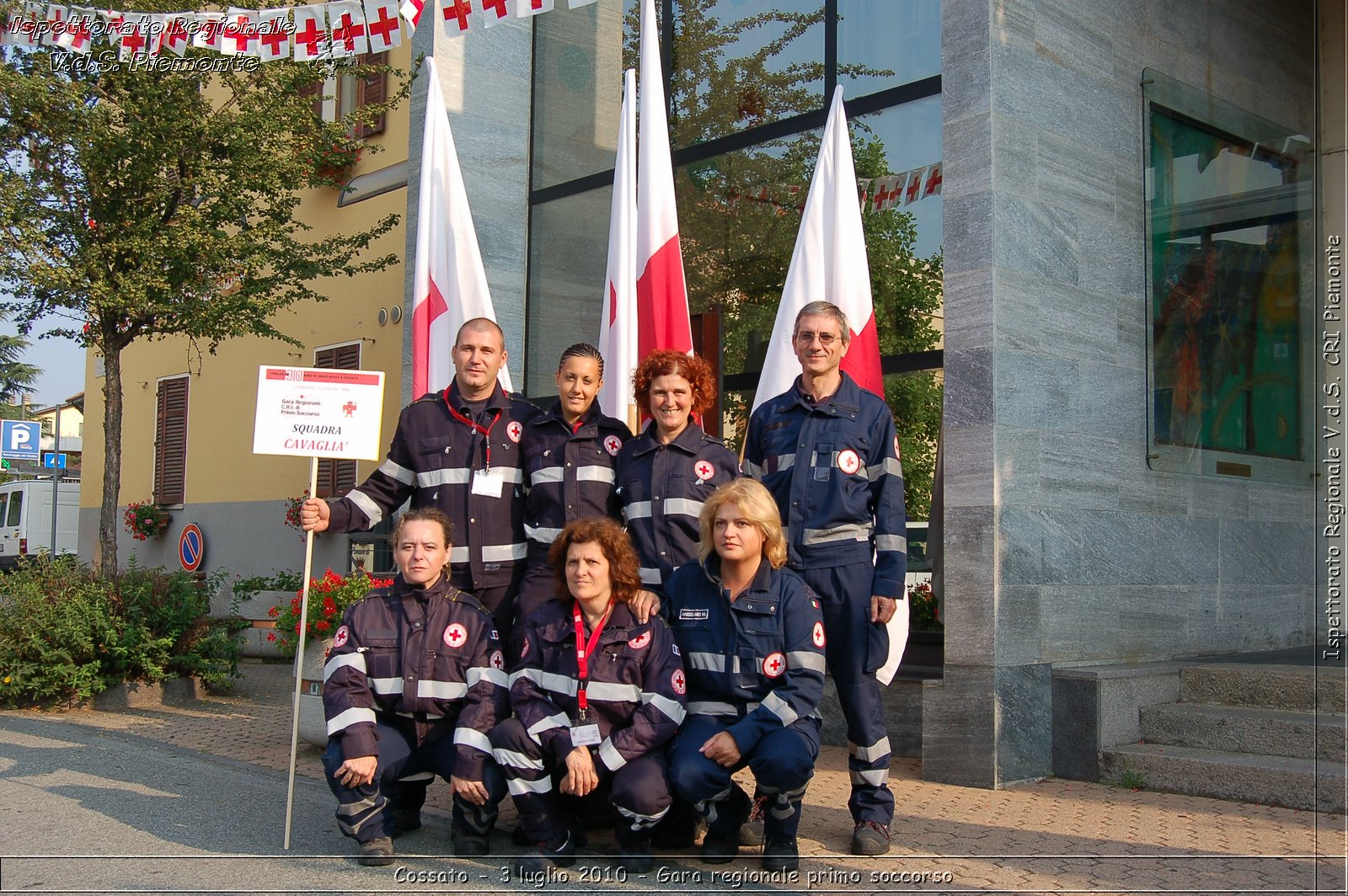 Cossato - 3 luglio 2010 - Gara regionale primo soccorso -  Croce Rossa Italiana - Ispettorato Regionale Volontari del Soccorso Piemonte