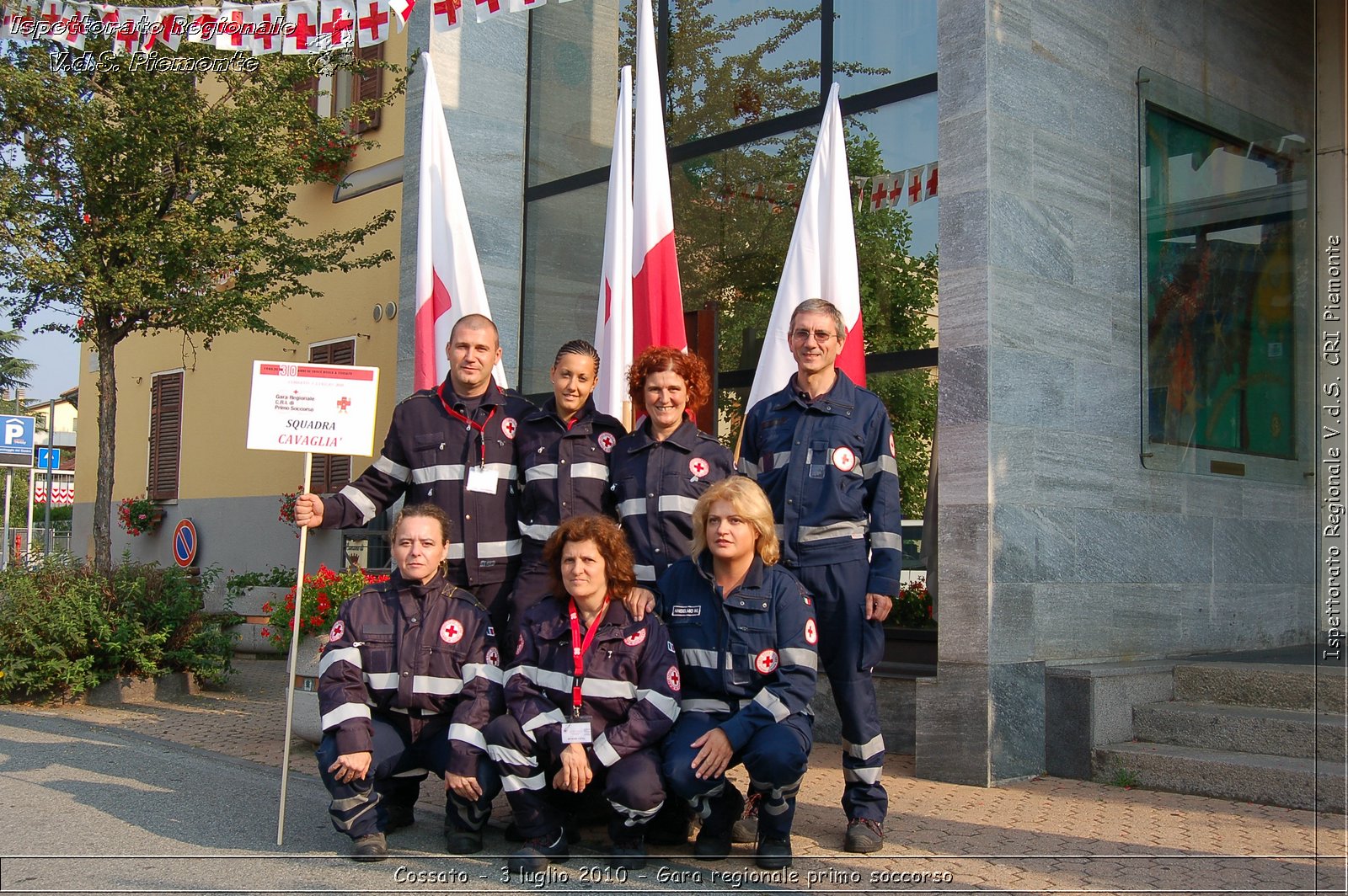 Cossato - 3 luglio 2010 - Gara regionale primo soccorso -  Croce Rossa Italiana - Ispettorato Regionale Volontari del Soccorso Piemonte