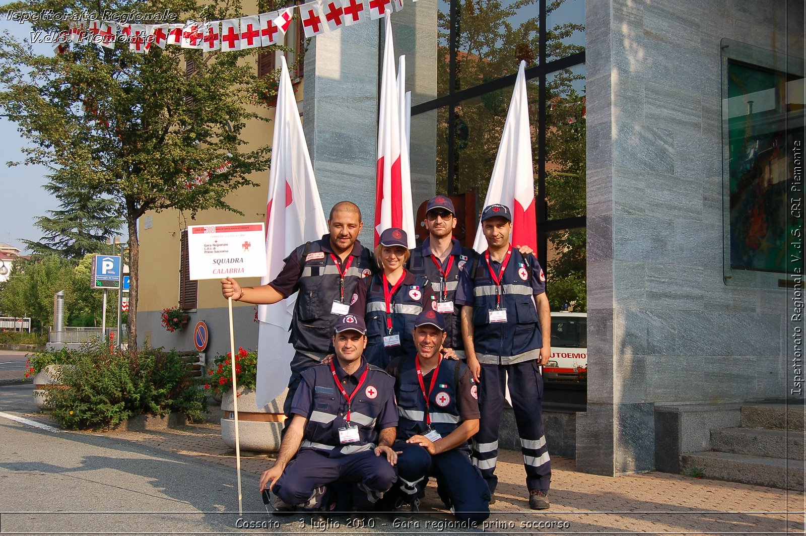 Cossato - 3 luglio 2010 - Gara regionale primo soccorso -  Croce Rossa Italiana - Ispettorato Regionale Volontari del Soccorso Piemonte