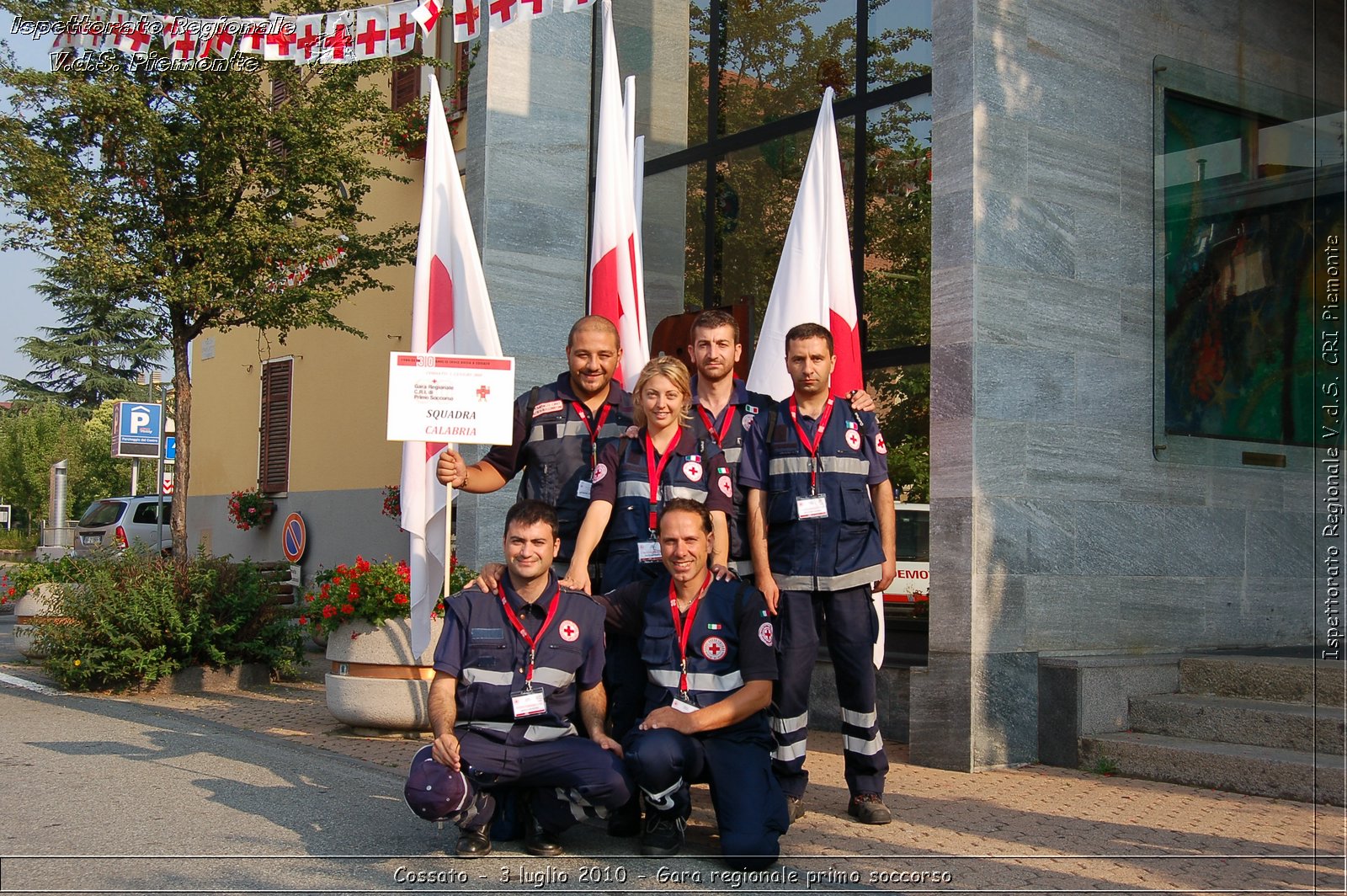 Cossato - 3 luglio 2010 - Gara regionale primo soccorso -  Croce Rossa Italiana - Ispettorato Regionale Volontari del Soccorso Piemonte