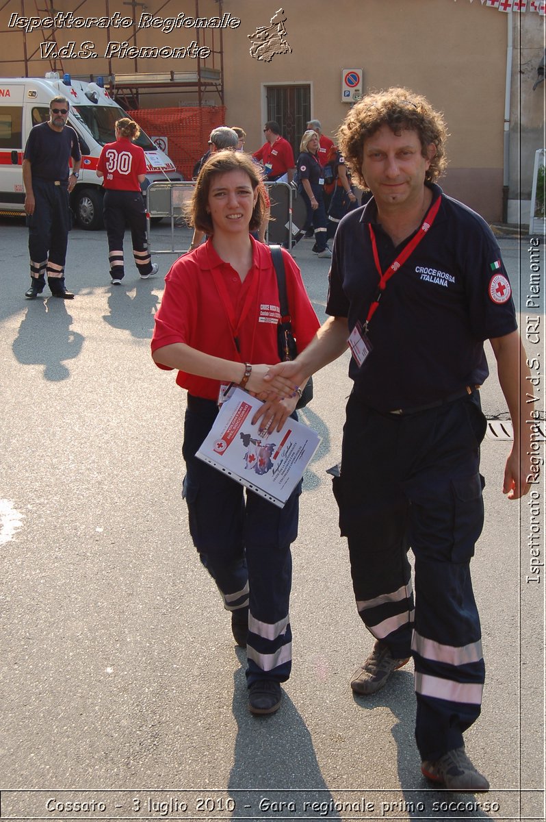 Cossato - 3 luglio 2010 - Gara regionale primo soccorso -  Croce Rossa Italiana - Ispettorato Regionale Volontari del Soccorso Piemonte