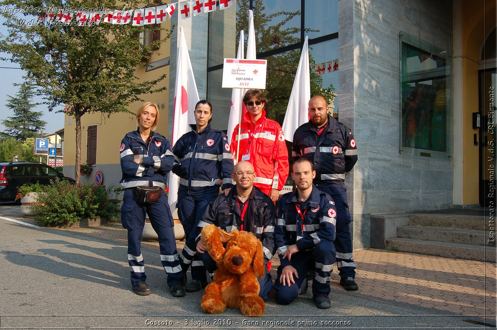 Cossato - 3 luglio 2010 - Gara regionale primo soccorso -  Croce Rossa Italiana - Ispettorato Regionale Volontari del Soccorso Piemonte