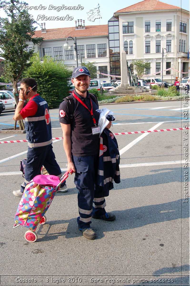 Cossato - 3 luglio 2010 - Gara regionale primo soccorso -  Croce Rossa Italiana - Ispettorato Regionale Volontari del Soccorso Piemonte