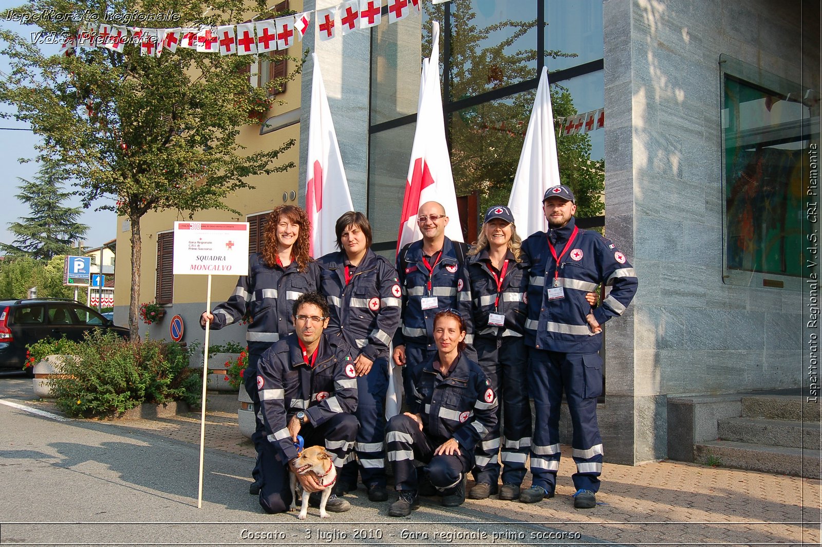 Cossato - 3 luglio 2010 - Gara regionale primo soccorso -  Croce Rossa Italiana - Ispettorato Regionale Volontari del Soccorso Piemonte