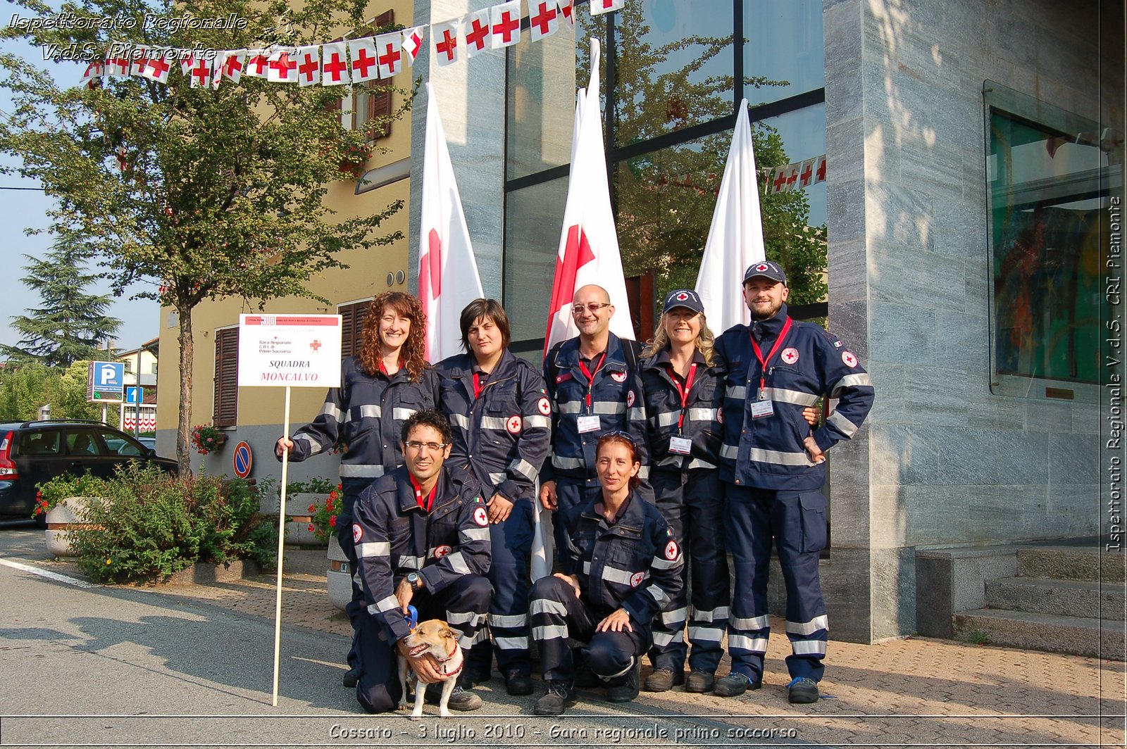 Cossato - 3 luglio 2010 - Gara regionale primo soccorso -  Croce Rossa Italiana - Ispettorato Regionale Volontari del Soccorso Piemonte