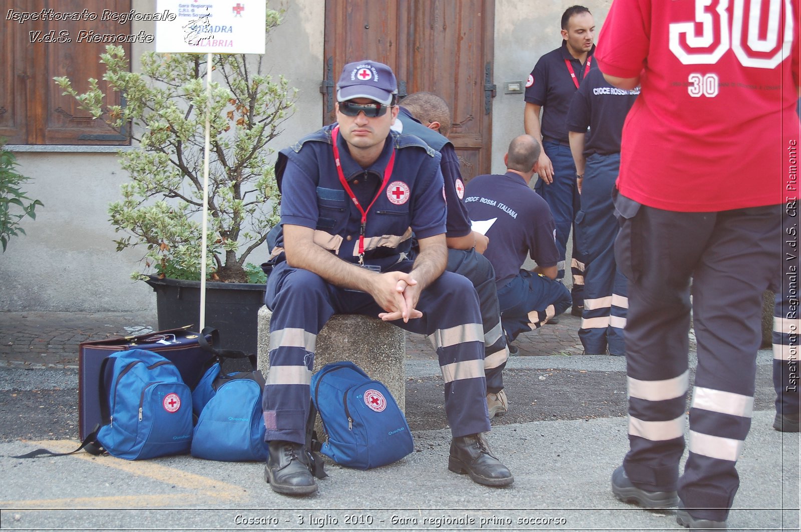 Cossato - 3 luglio 2010 - Gara regionale primo soccorso -  Croce Rossa Italiana - Ispettorato Regionale Volontari del Soccorso Piemonte