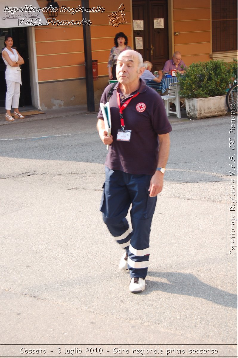 Cossato - 3 luglio 2010 - Gara regionale primo soccorso -  Croce Rossa Italiana - Ispettorato Regionale Volontari del Soccorso Piemonte