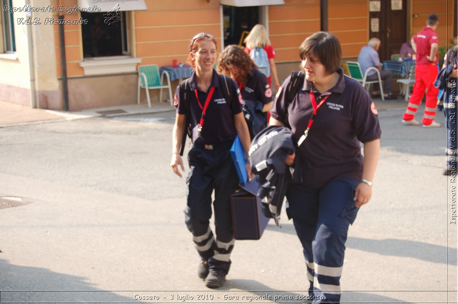 Cossato - 3 luglio 2010 - Gara regionale primo soccorso -  Croce Rossa Italiana - Ispettorato Regionale Volontari del Soccorso Piemonte