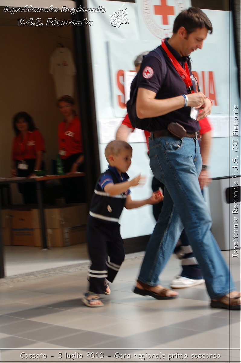 Cossato - 3 luglio 2010 - Gara regionale primo soccorso -  Croce Rossa Italiana - Ispettorato Regionale Volontari del Soccorso Piemonte