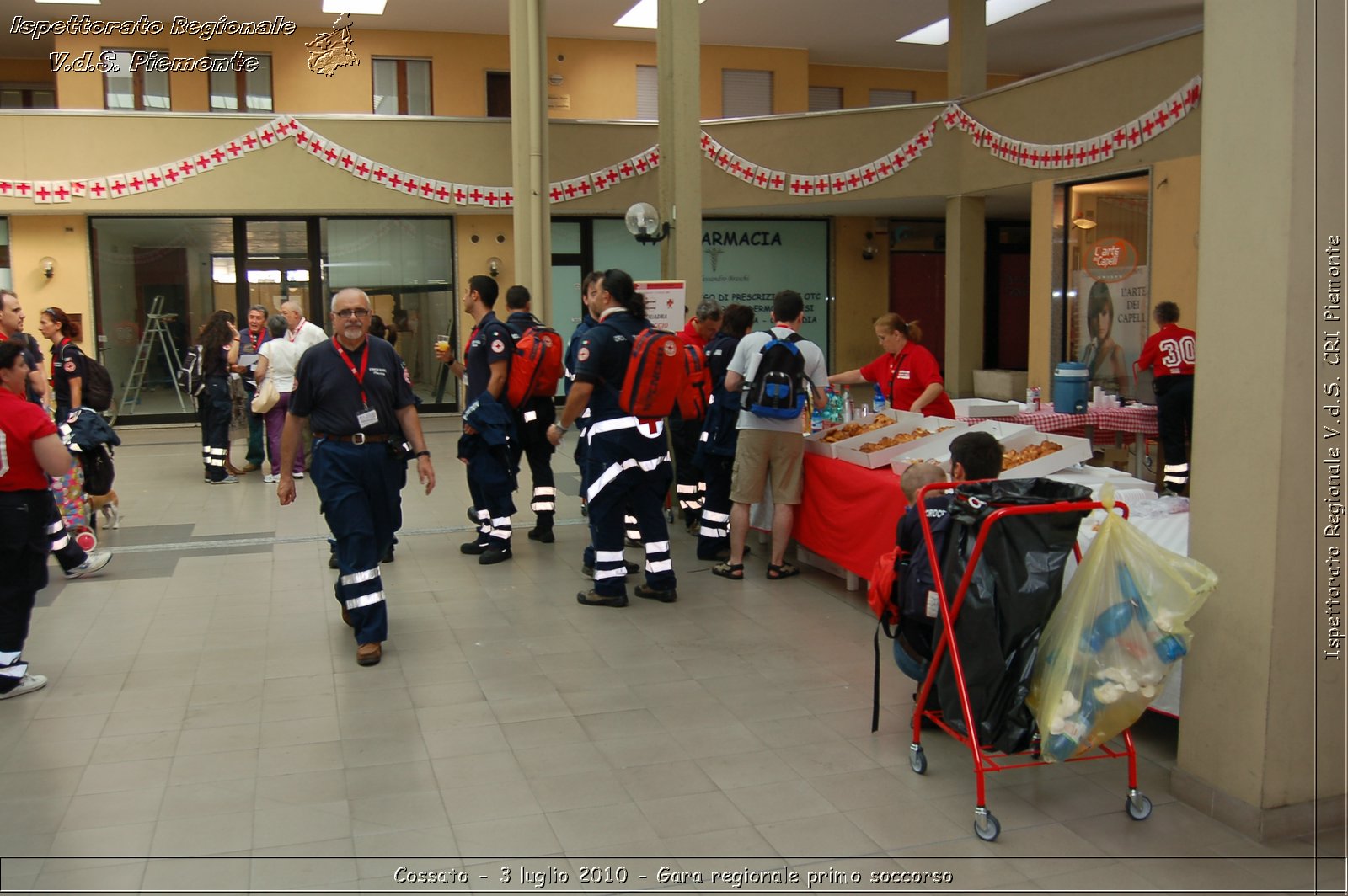 Cossato - 3 luglio 2010 - Gara regionale primo soccorso -  Croce Rossa Italiana - Ispettorato Regionale Volontari del Soccorso Piemonte