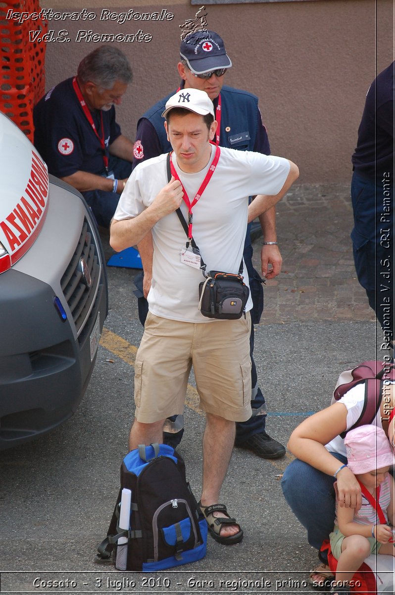 Cossato - 3 luglio 2010 - Gara regionale primo soccorso -  Croce Rossa Italiana - Ispettorato Regionale Volontari del Soccorso Piemonte