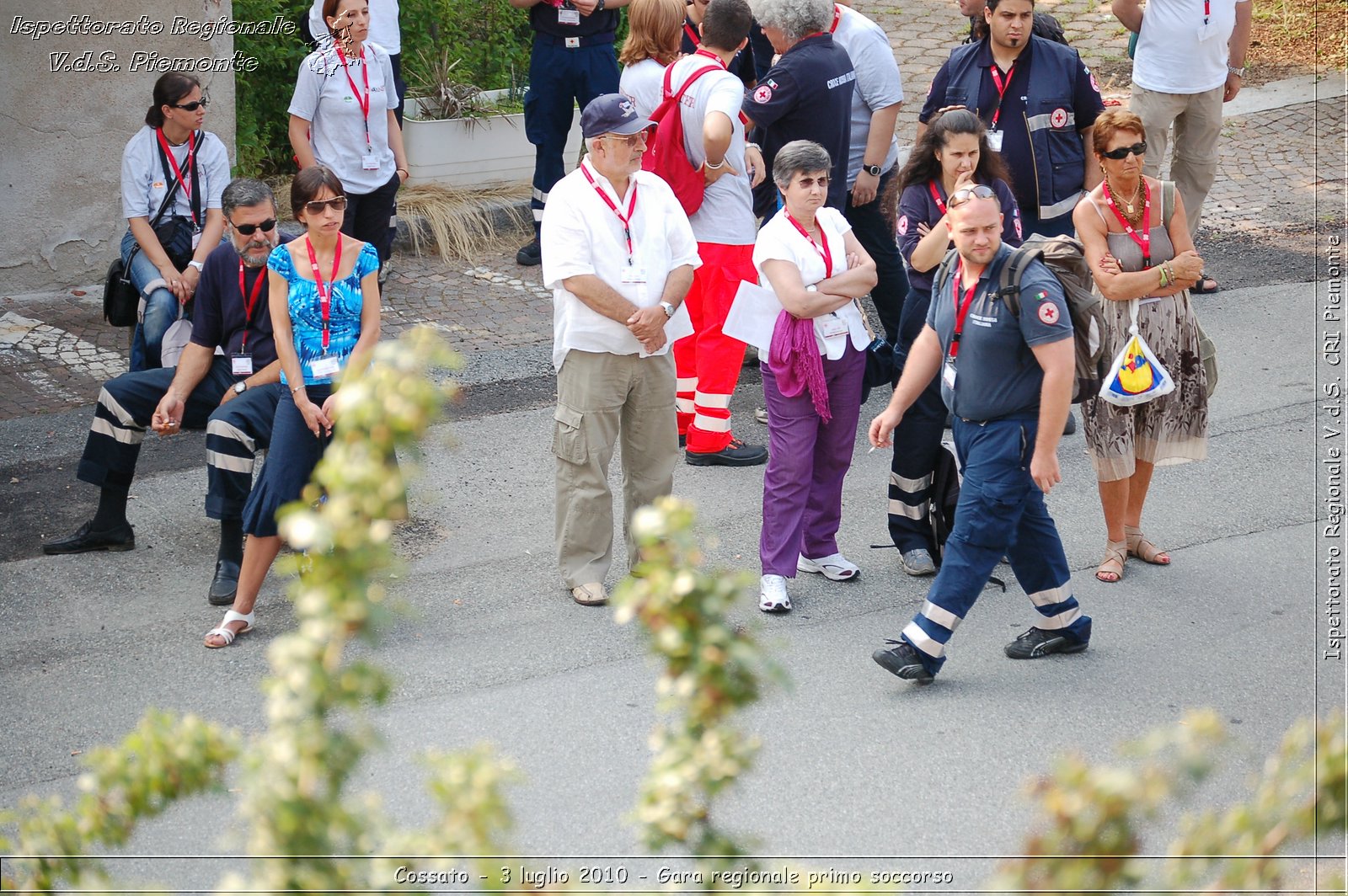 Cossato - 3 luglio 2010 - Gara regionale primo soccorso -  Croce Rossa Italiana - Ispettorato Regionale Volontari del Soccorso Piemonte