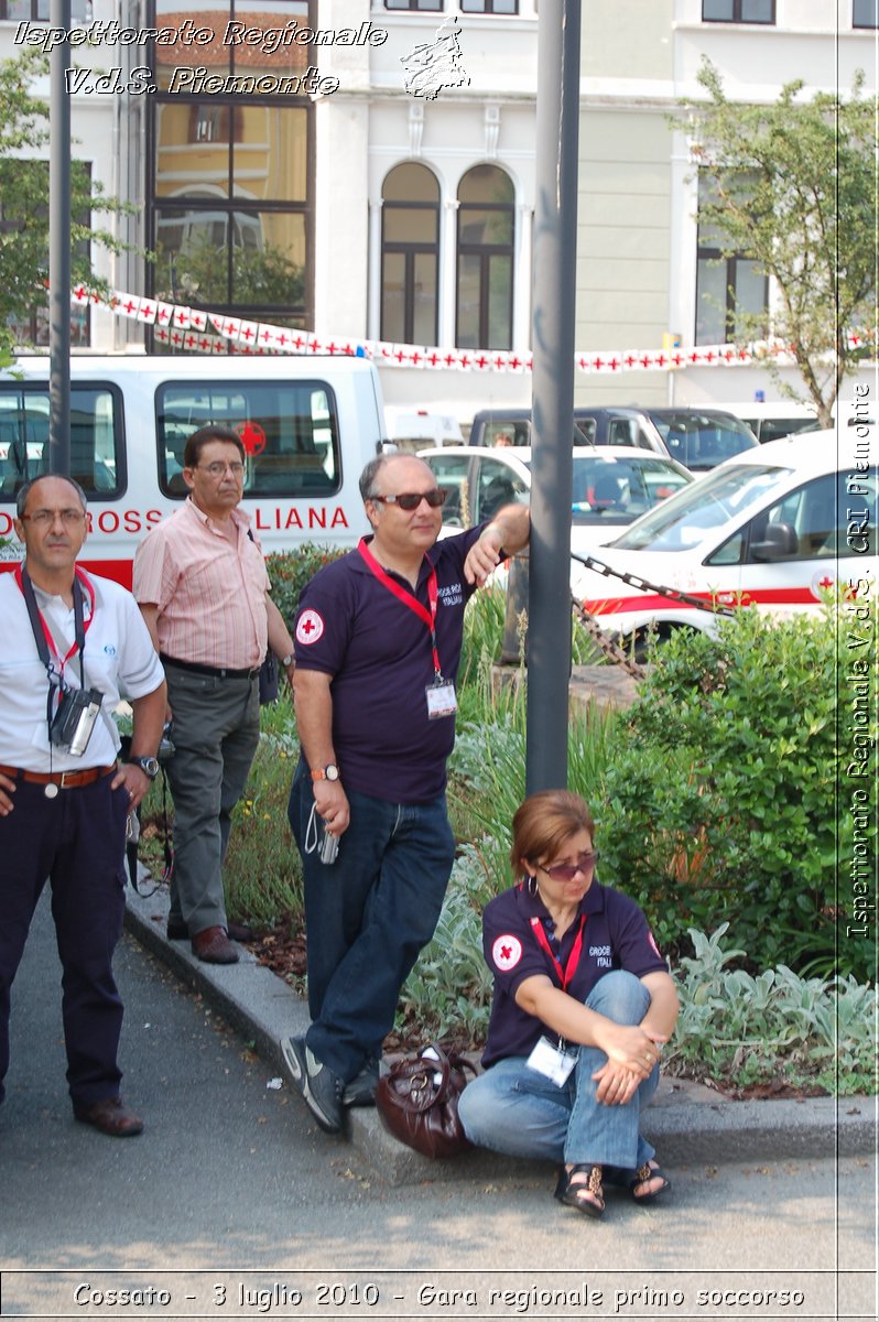 Cossato - 3 luglio 2010 - Gara regionale primo soccorso -  Croce Rossa Italiana - Ispettorato Regionale Volontari del Soccorso Piemonte