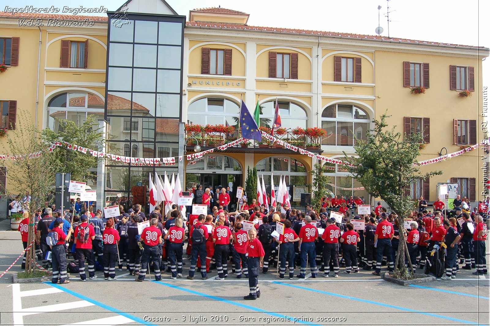 Cossato - 3 luglio 2010 - Gara regionale primo soccorso -  Croce Rossa Italiana - Ispettorato Regionale Volontari del Soccorso Piemonte