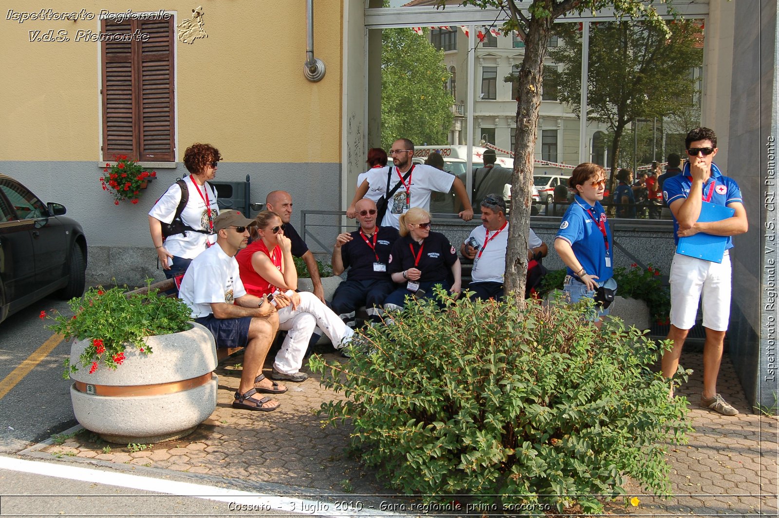 Cossato - 3 luglio 2010 - Gara regionale primo soccorso -  Croce Rossa Italiana - Ispettorato Regionale Volontari del Soccorso Piemonte