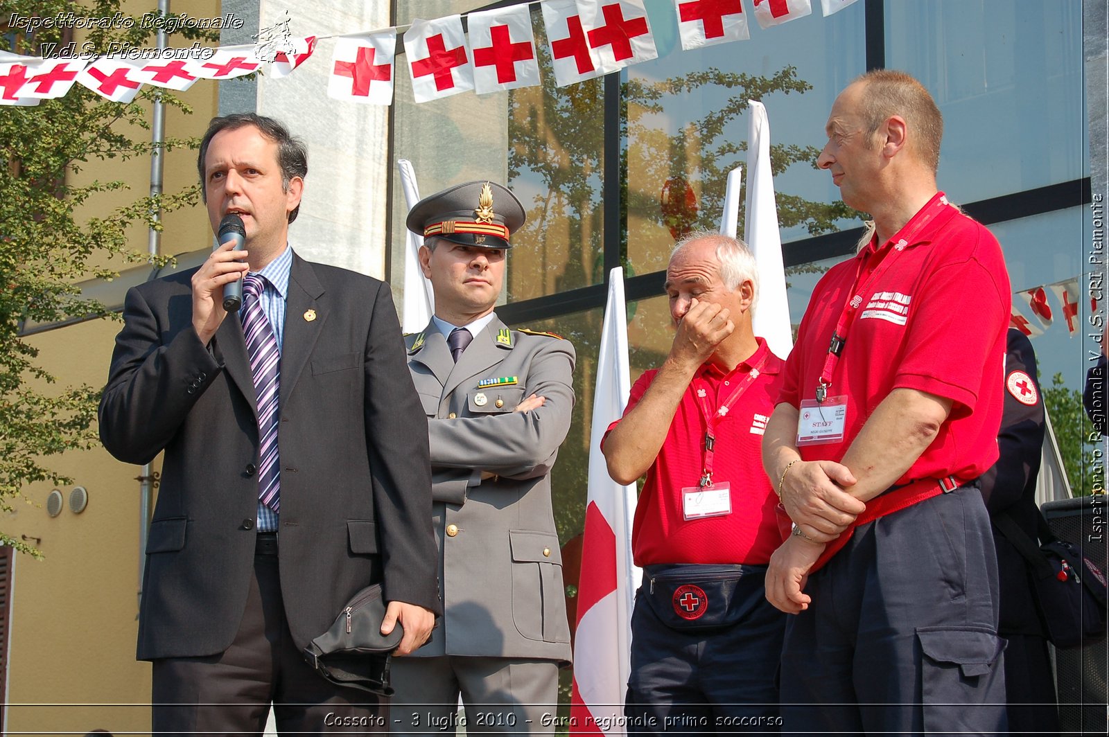 Cossato - 3 luglio 2010 - Gara regionale primo soccorso -  Croce Rossa Italiana - Ispettorato Regionale Volontari del Soccorso Piemonte