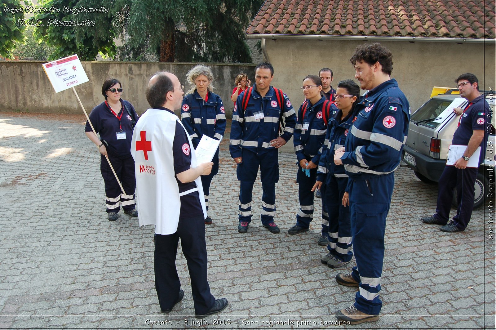 Cossato - 3 luglio 2010 - Gara regionale primo soccorso -  Croce Rossa Italiana - Ispettorato Regionale Volontari del Soccorso Piemonte