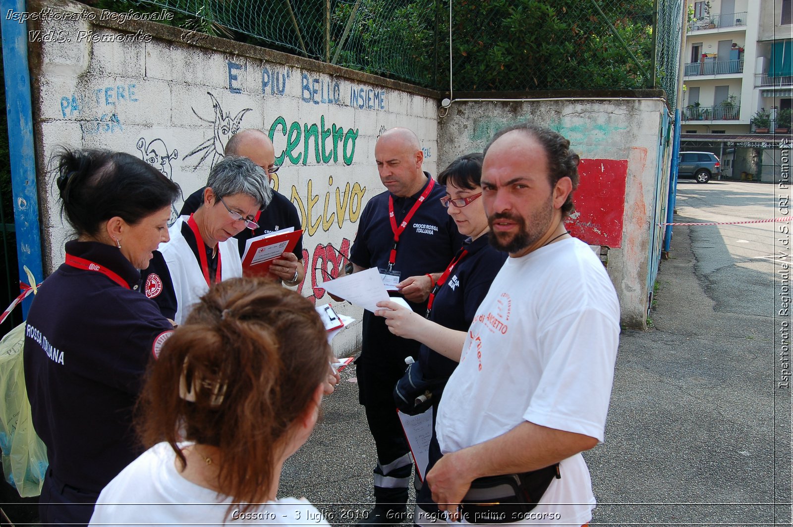 Cossato - 3 luglio 2010 - Gara regionale primo soccorso -  Croce Rossa Italiana - Ispettorato Regionale Volontari del Soccorso Piemonte