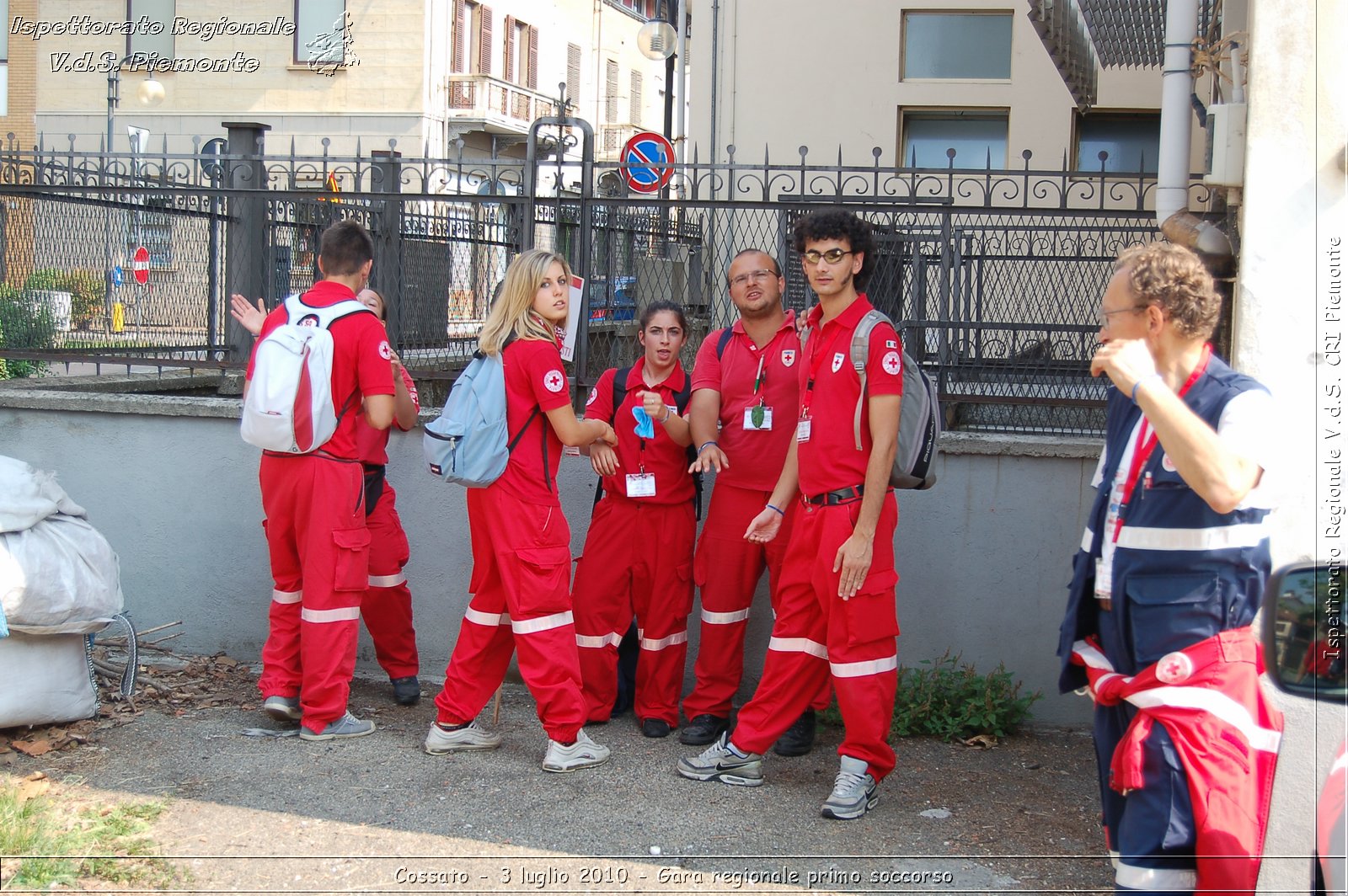 Cossato - 3 luglio 2010 - Gara regionale primo soccorso -  Croce Rossa Italiana - Ispettorato Regionale Volontari del Soccorso Piemonte