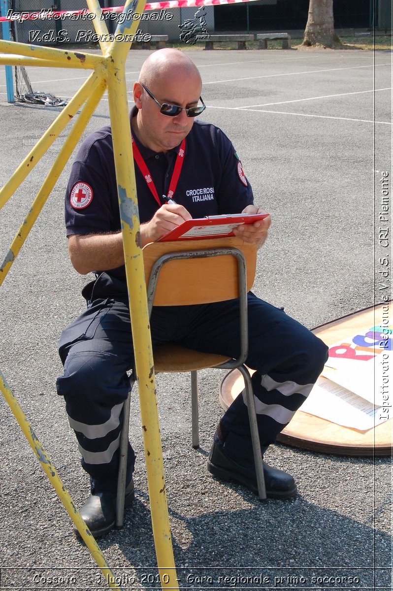 Cossato - 3 luglio 2010 - Gara regionale primo soccorso -  Croce Rossa Italiana - Ispettorato Regionale Volontari del Soccorso Piemonte