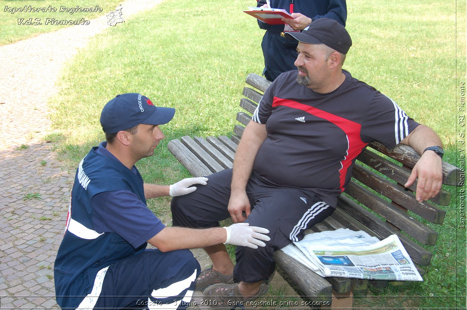 Cossato - 3 luglio 2010 - Gara regionale primo soccorso -  Croce Rossa Italiana - Ispettorato Regionale Volontari del Soccorso Piemonte