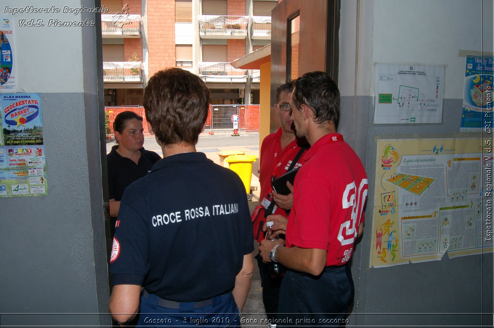 Cossato - 3 luglio 2010 - Gara regionale primo soccorso -  Croce Rossa Italiana - Ispettorato Regionale Volontari del Soccorso Piemonte