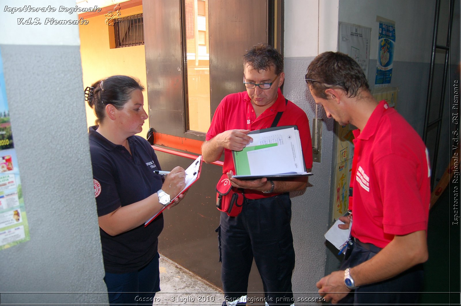 Cossato - 3 luglio 2010 - Gara regionale primo soccorso -  Croce Rossa Italiana - Ispettorato Regionale Volontari del Soccorso Piemonte