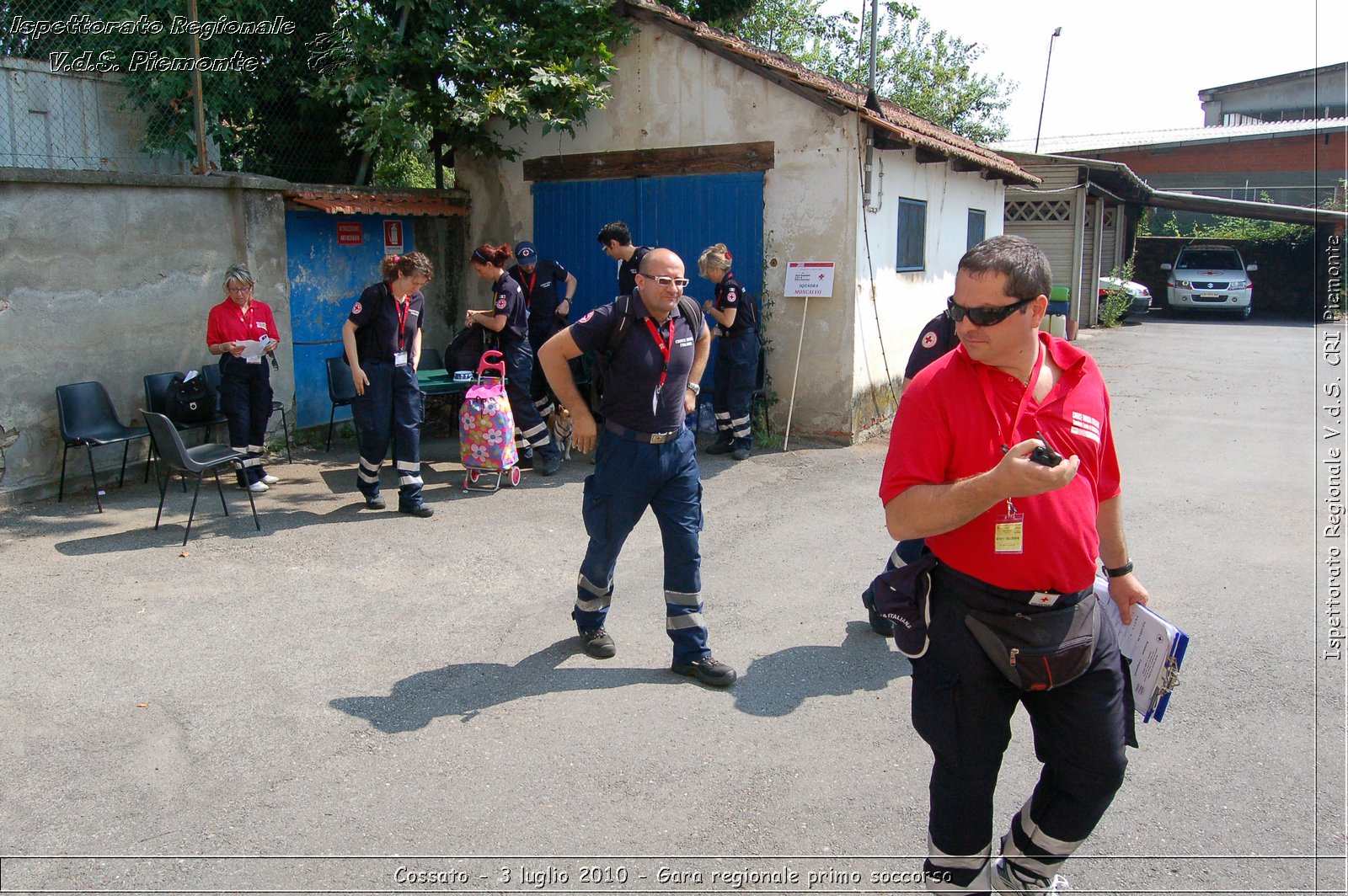 Cossato - 3 luglio 2010 - Gara regionale primo soccorso -  Croce Rossa Italiana - Ispettorato Regionale Volontari del Soccorso Piemonte