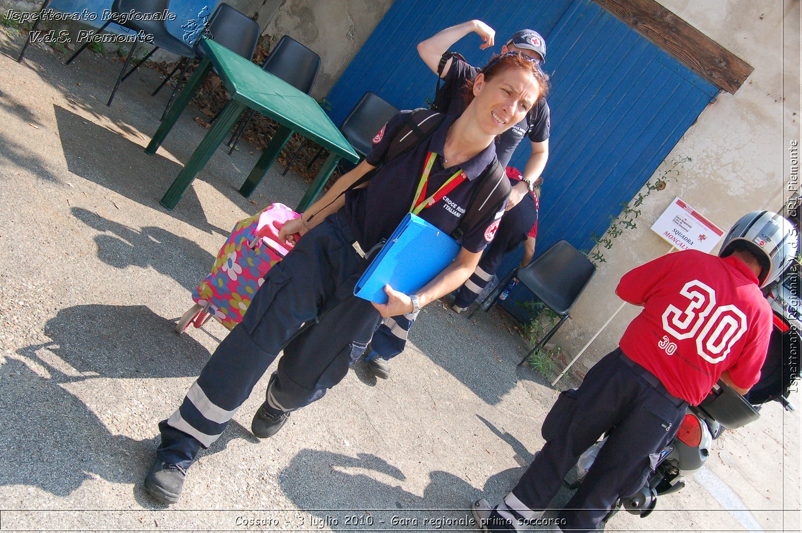 Cossato - 3 luglio 2010 - Gara regionale primo soccorso -  Croce Rossa Italiana - Ispettorato Regionale Volontari del Soccorso Piemonte