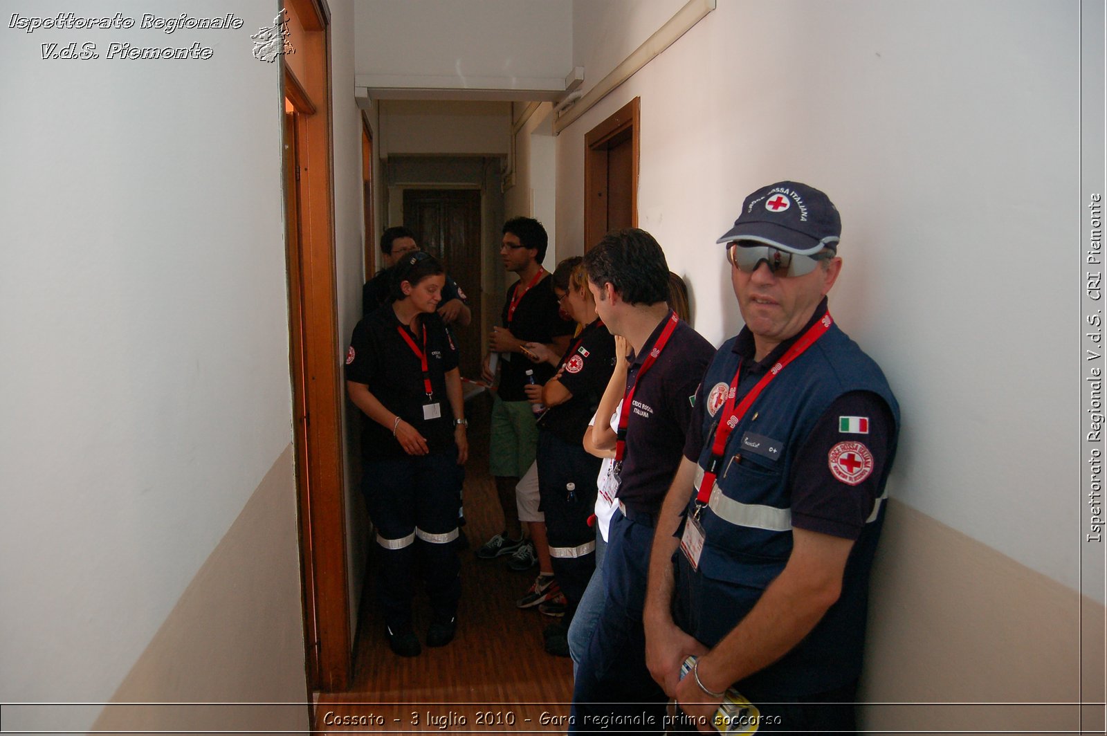 Cossato - 3 luglio 2010 - Gara regionale primo soccorso -  Croce Rossa Italiana - Ispettorato Regionale Volontari del Soccorso Piemonte