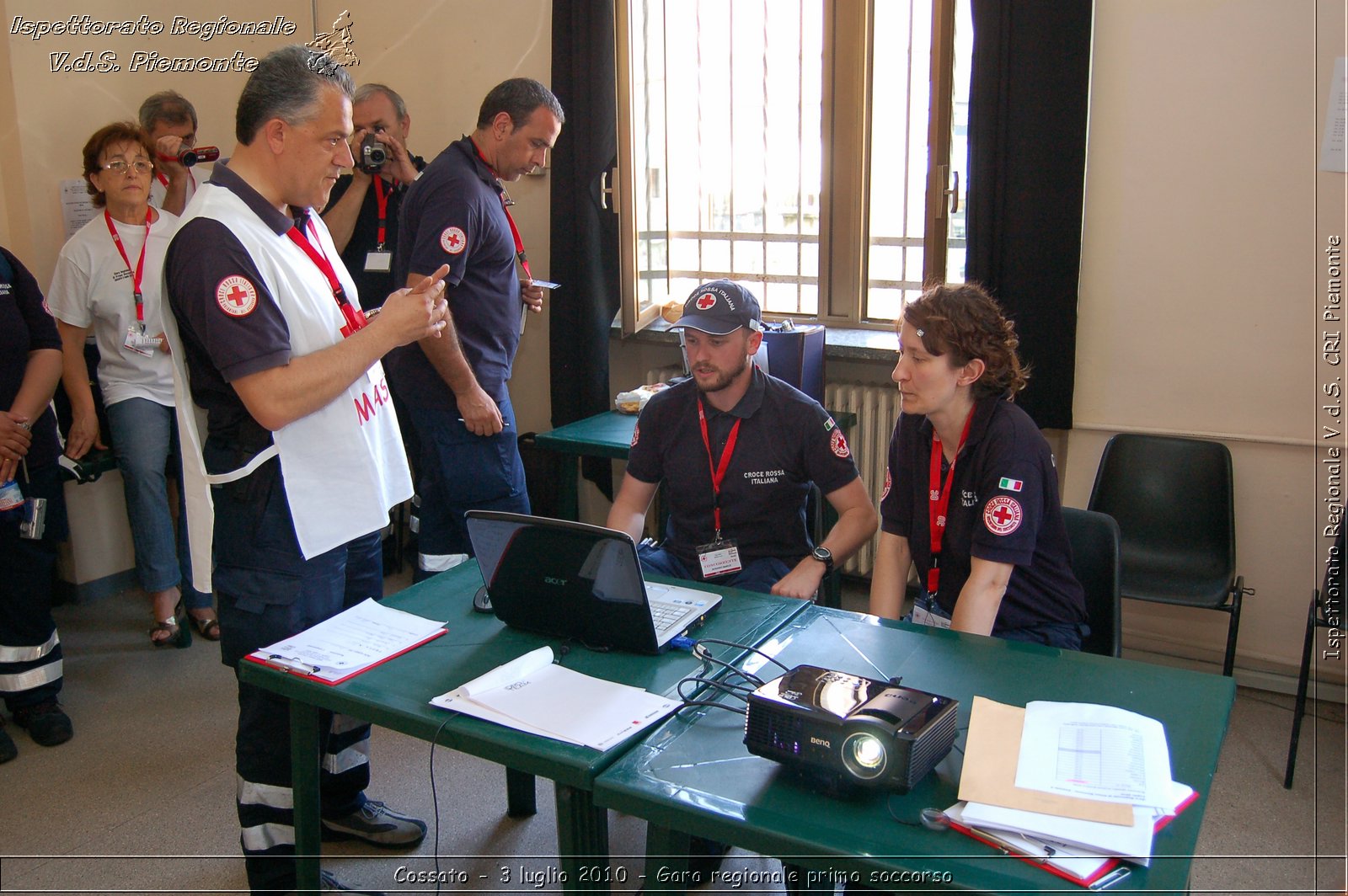 Cossato - 3 luglio 2010 - Gara regionale primo soccorso -  Croce Rossa Italiana - Ispettorato Regionale Volontari del Soccorso Piemonte