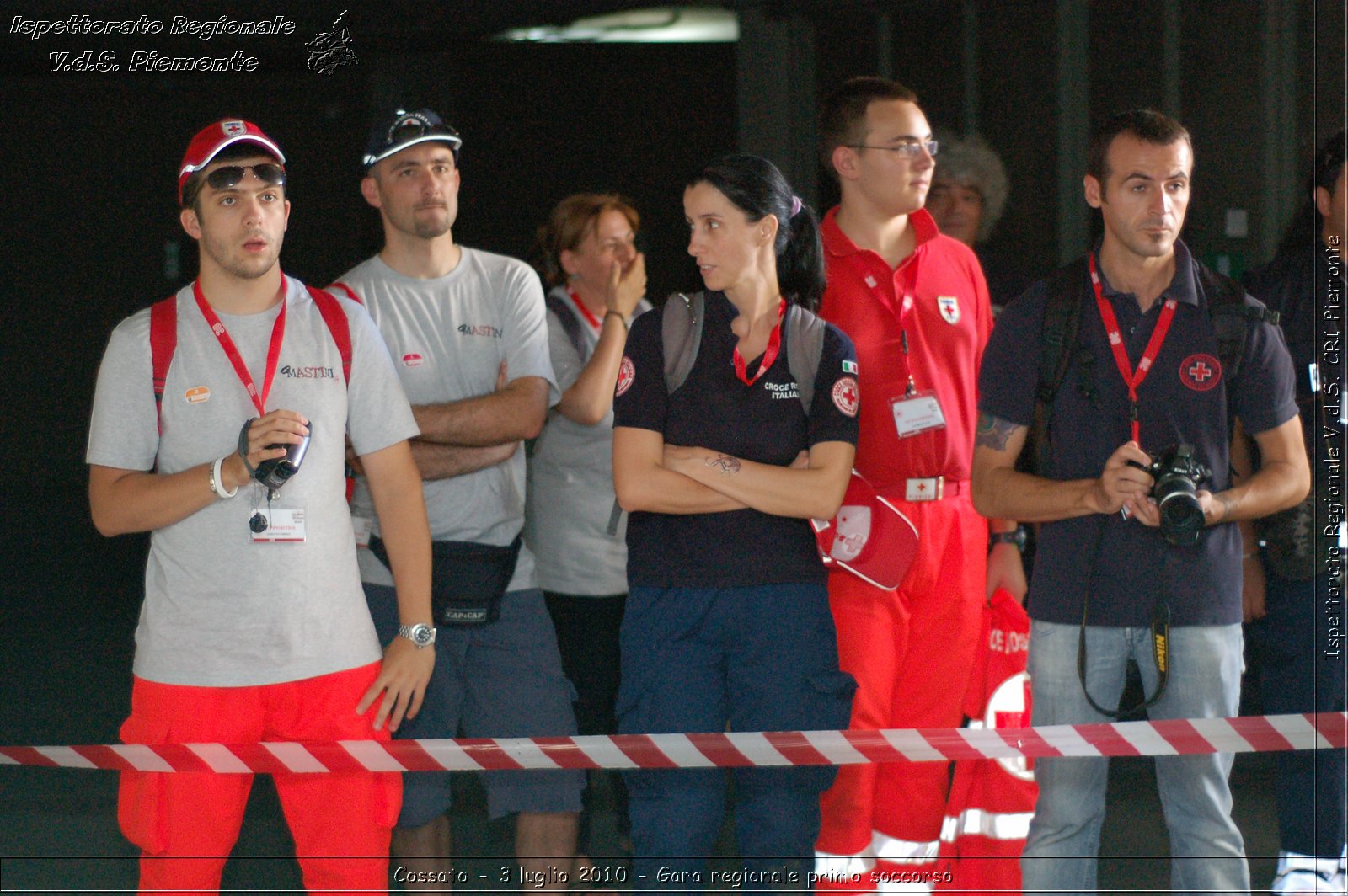 Cossato - 3 luglio 2010 - Gara regionale primo soccorso -  Croce Rossa Italiana - Ispettorato Regionale Volontari del Soccorso Piemonte